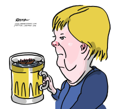 MERKEL AND IMMIGRATION by Rayma Suprani