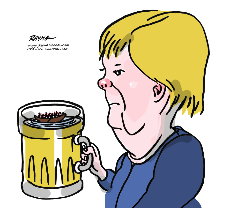  MERKEL AND IMMIGRATION by Rayma Suprani