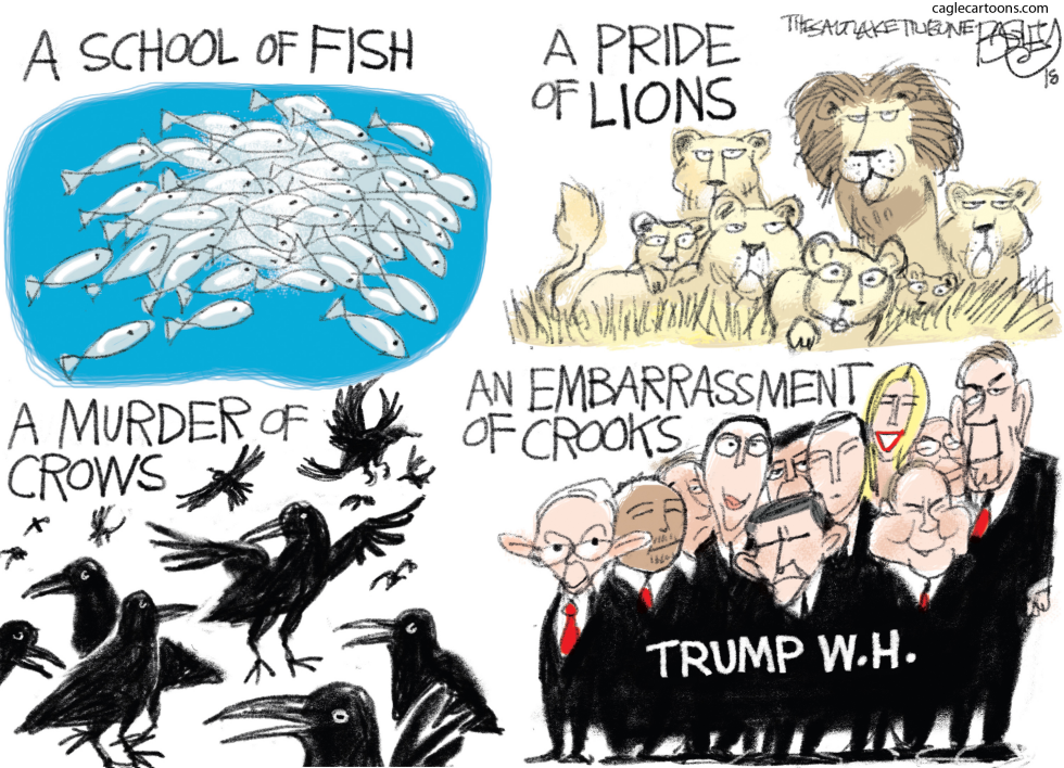  CROOKS AND LIARS by Pat Bagley