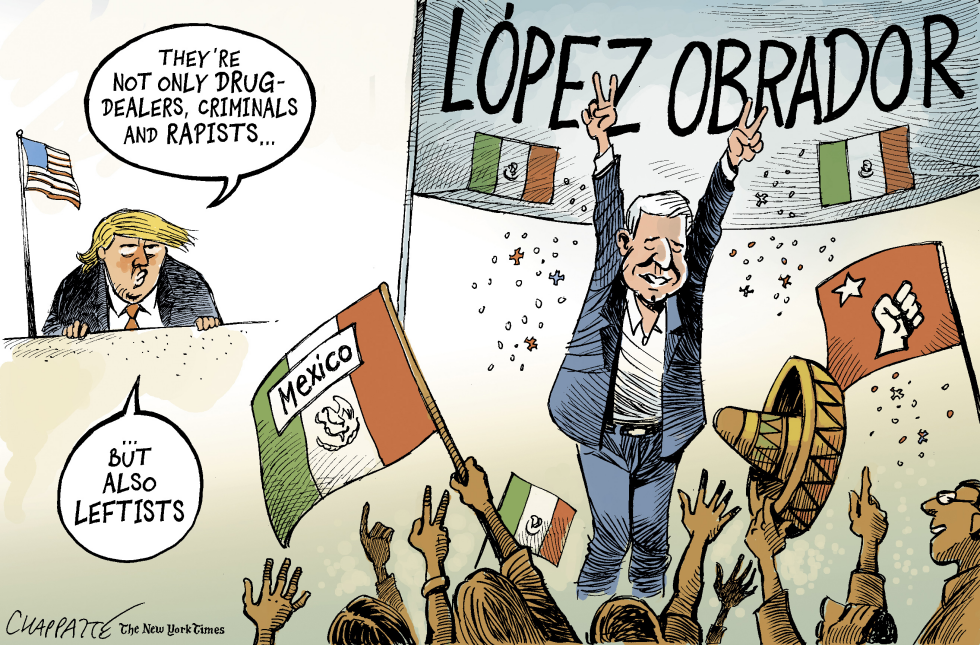  NEW PRESIDENT OF MEXICO by Patrick Chappatte