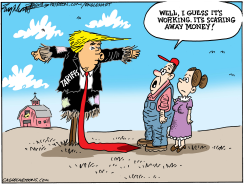 TRADE WAR by Bob Englehart