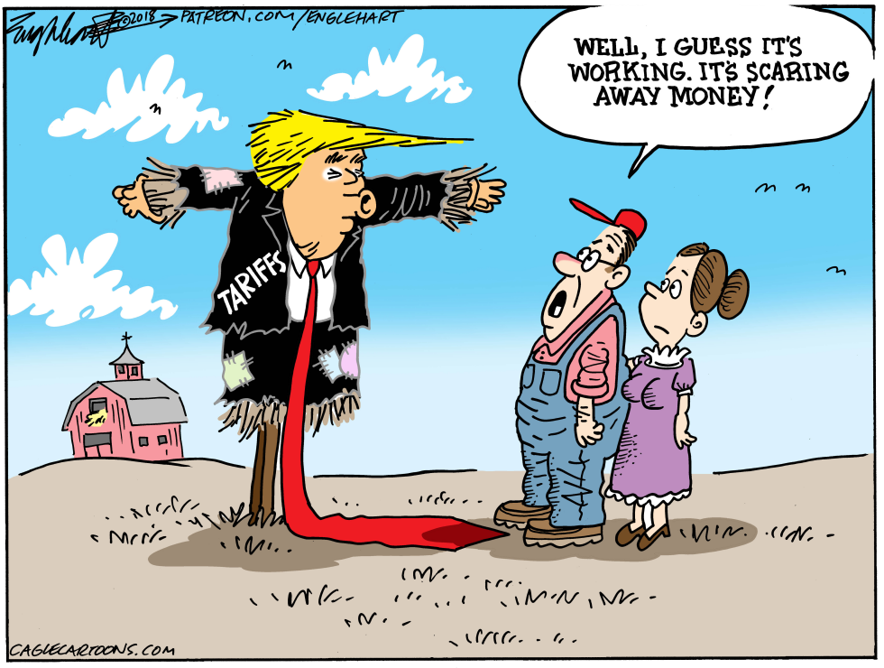  TRADE WAR by Bob Englehart