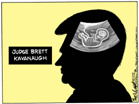 BRETT KAVANAUGH by Bob Englehart