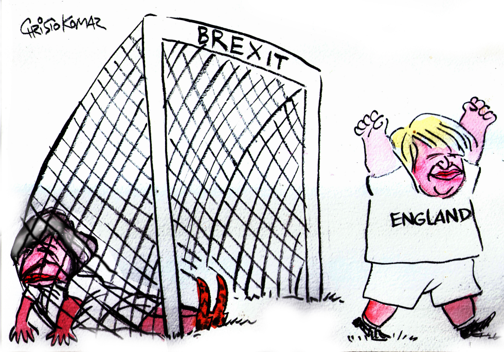  BREXIT GOAL by Christo Komarnitski