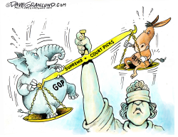 SCOTUS PARTISAN PICKS by Dave Granlund