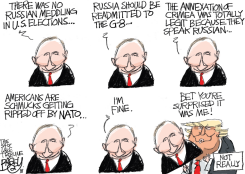 PUTIN TRUMP by Pat Bagley