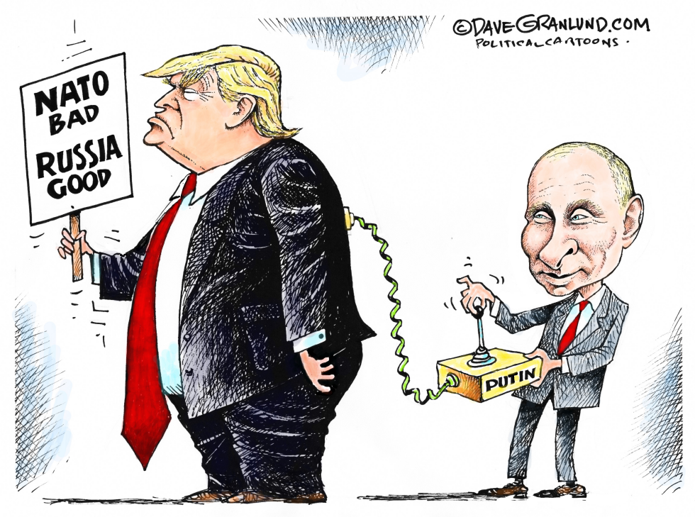  TRUMP PREFERS PUTIN by Dave Granlund