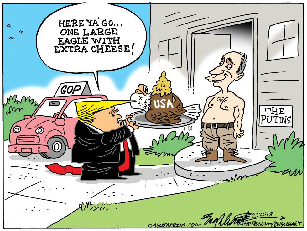  PUTINMEETSTRUMP by Bob Englehart