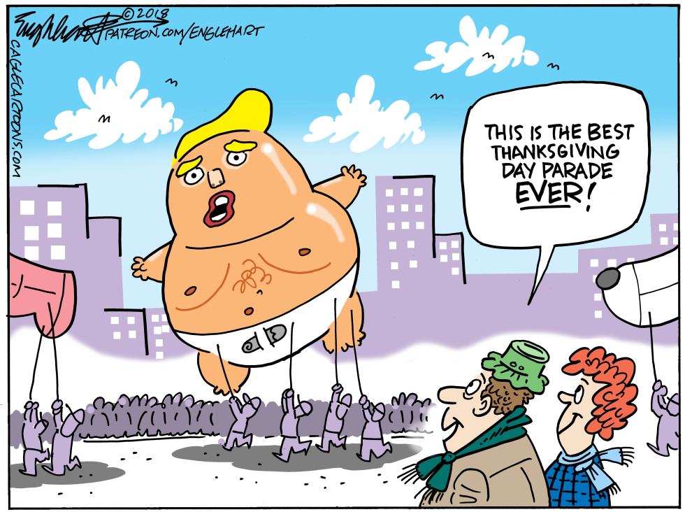  TRUMP BABY by Bob Englehart