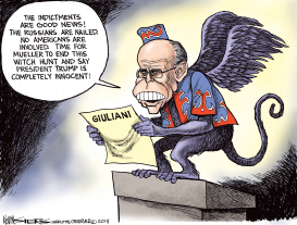 GIULIANI AND THE RUSSIAN INDICTMENTS by Kevin Siers