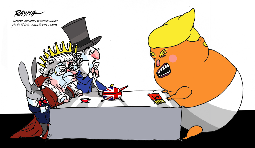  THE QUEEN AND TRUMP by Rayma Suprani