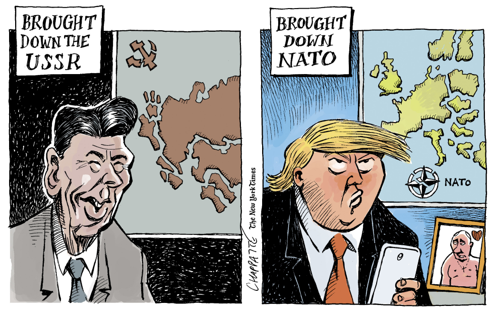  THE FALL OF THE WEST by Patrick Chappatte