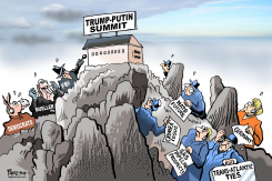 TRUMP-PUTIN SUMMIT by Paresh Nath