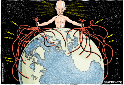 PUTIN HACKS THE PLANET by Wolverton