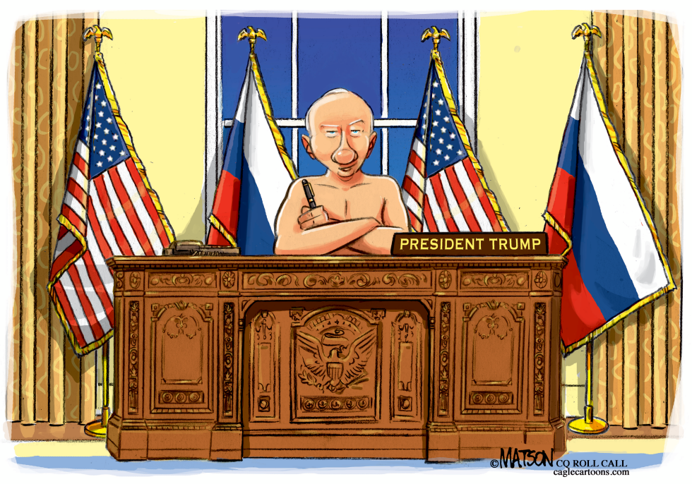  PRESIDENT VLADIMIR TRUMP by RJ Matson