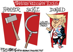 RUSSIAN TOOLS by David Fitzsimmons