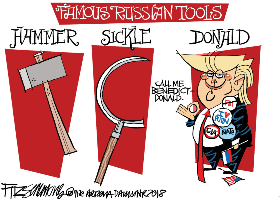  RUSSIAN TOOLS by David Fitzsimmons