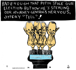 PUTIN'S TELL by Randall Enos