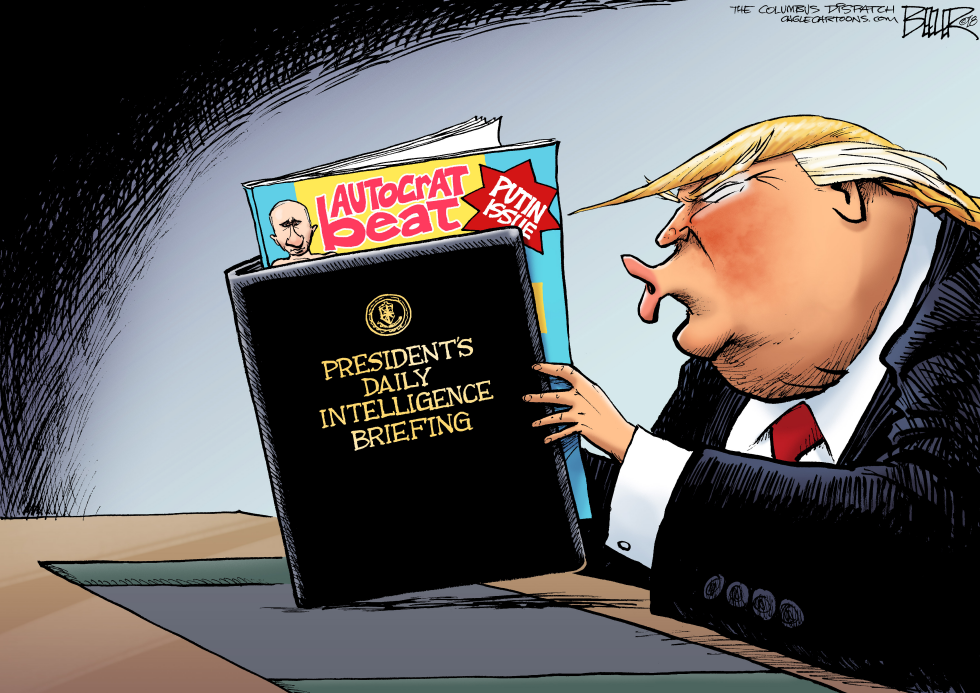  TRUMP INTELLIGENCE by Nate Beeler