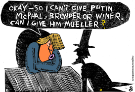 A PRESENT FOR PUTIN by Randall Enos