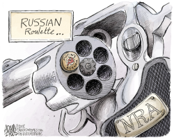 INFILTRATING THE NRA by Adam Zyglis