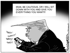 TRUMP IRAN by Bob Englehart