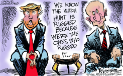 PUTIN 'N' PAL by Milt Priggee