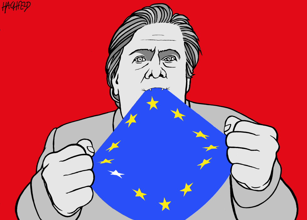  STEPHEN BANNON IN EUROPE by Rainer Hachfeld