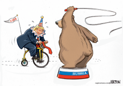 TRUMP RUSSIAN CIRCUS by RJ Matson