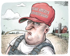 FARM BAILOUT by Adam Zyglis