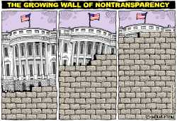 WALL OF NONTRANSPARENCY by Wolverton