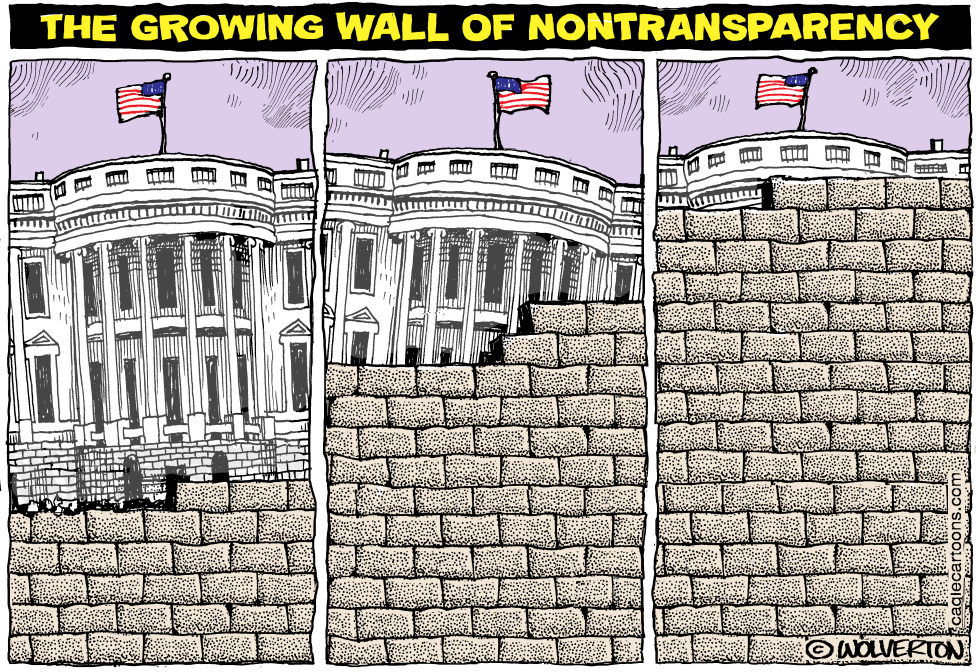  WALL OF NONTRANSPARENCY by Wolverton