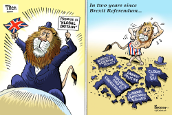 GLOBAL BRITAIN DREAM by Paresh Nath