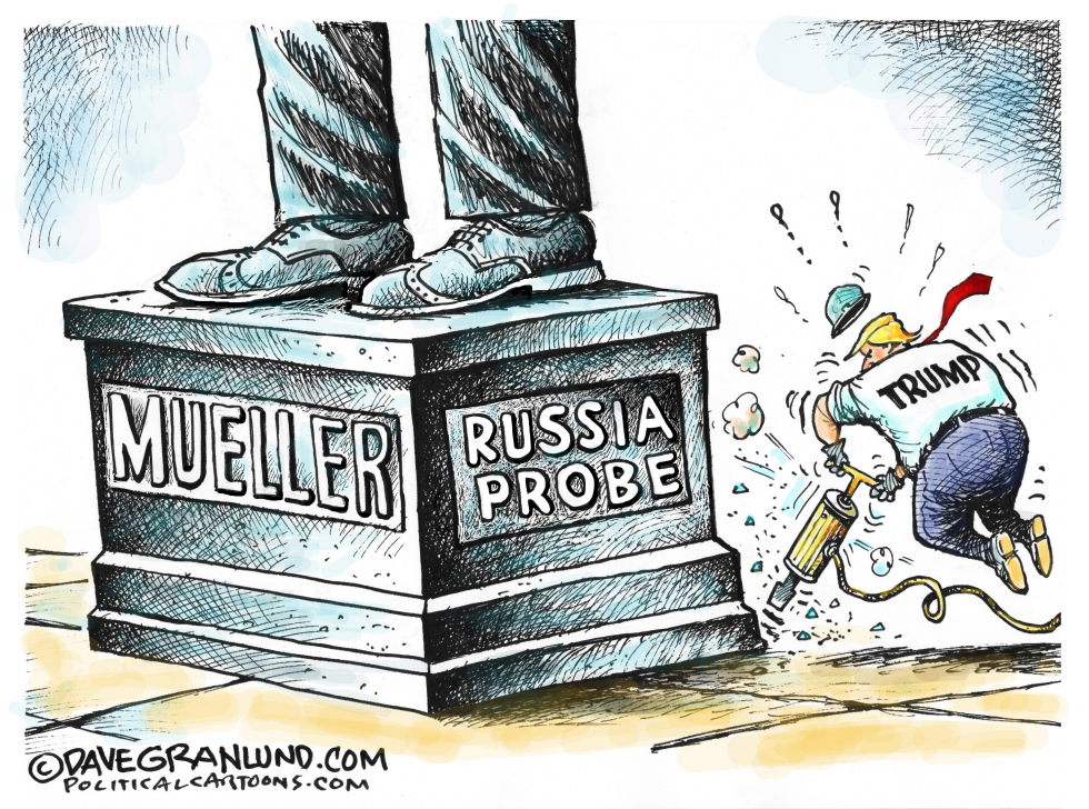  RUSSIA PROBE AND TRUMP by Dave Granlund