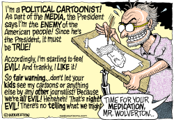 ENEMIES OF THE AMERICAN PEOPLE by Wolverton