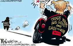 TRUMP TRADE WARS by Milt Priggee