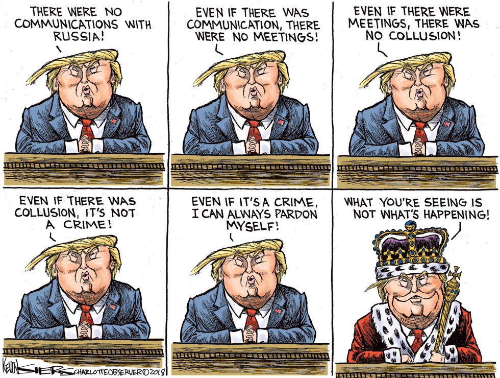  TRUMP DEFENSE by Kevin Siers