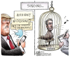 TRUMP TRIGGERED by Adam Zyglis