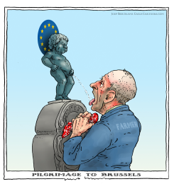 PILGRIMAGE TO BRUSSELS by Joep Bertrams