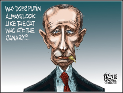 PUTIN, TRUMP by Aislin