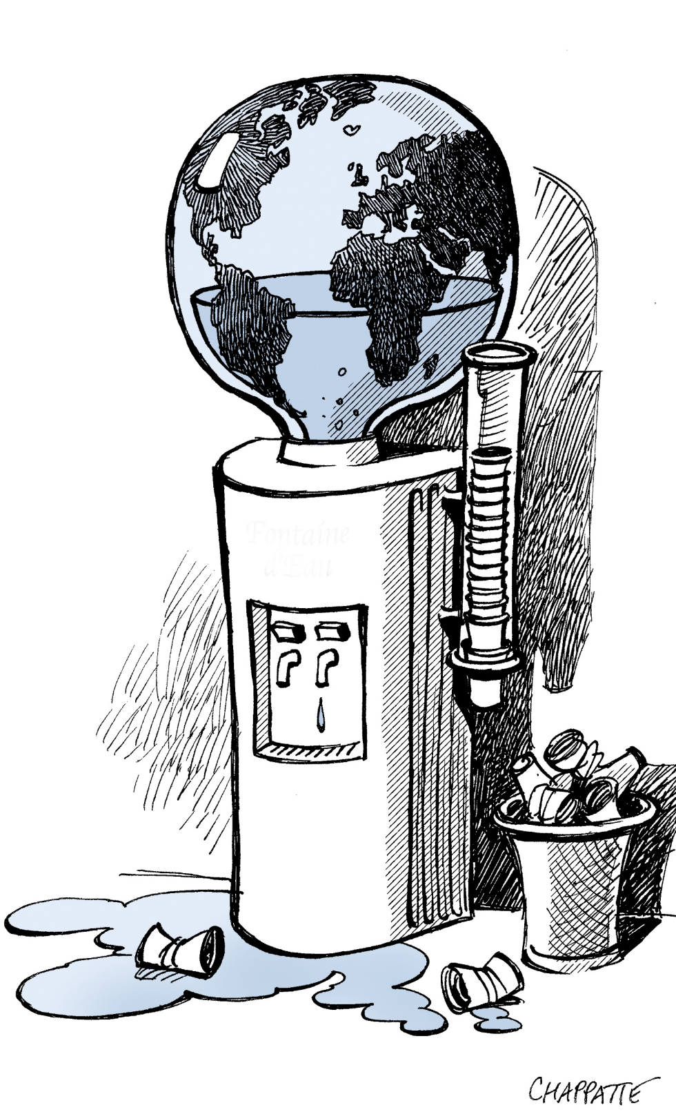  THE WORLD IS THIRSTY by Patrick Chappatte