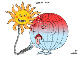 GLOBAL HEAT IN SUMMER 2018 by Stephane Peray