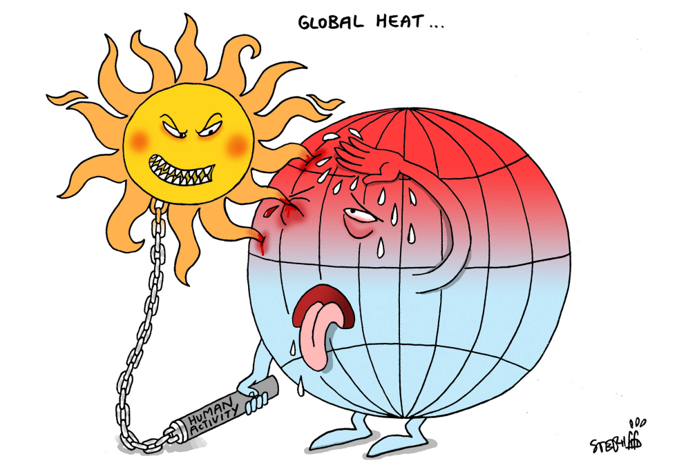  GLOBAL HEAT IN SUMMER 2018 by Stephane Peray