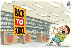 BACK TO SCHOOL by Rick McKee