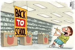 BACK TO SCHOOL by Rick McKee