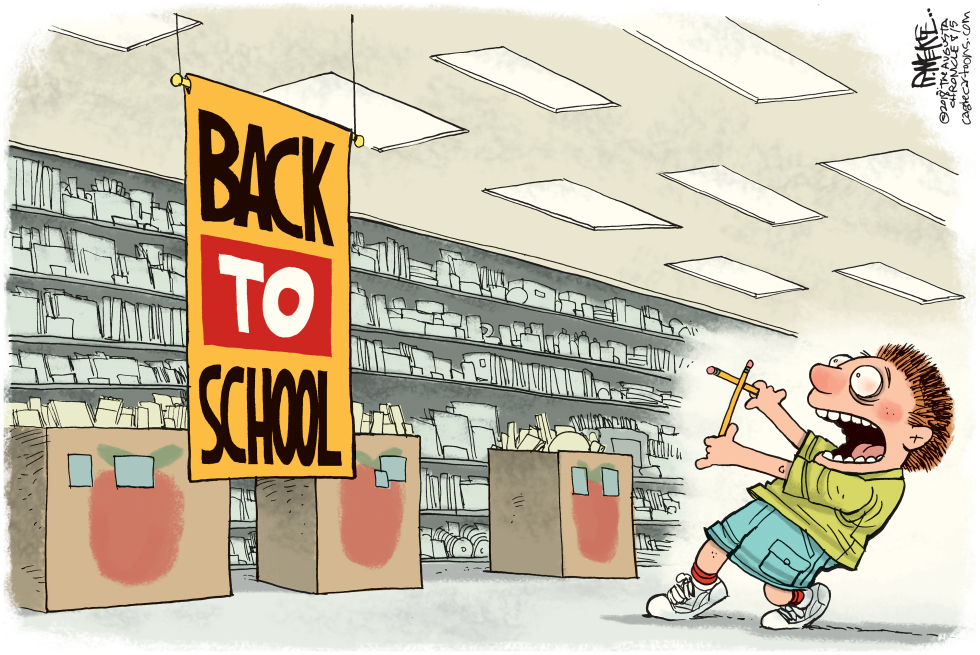  BACK TO SCHOOL by Rick McKee