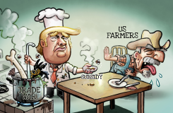 TRUMP TRADE WAR AND US FARMERS by Luojie