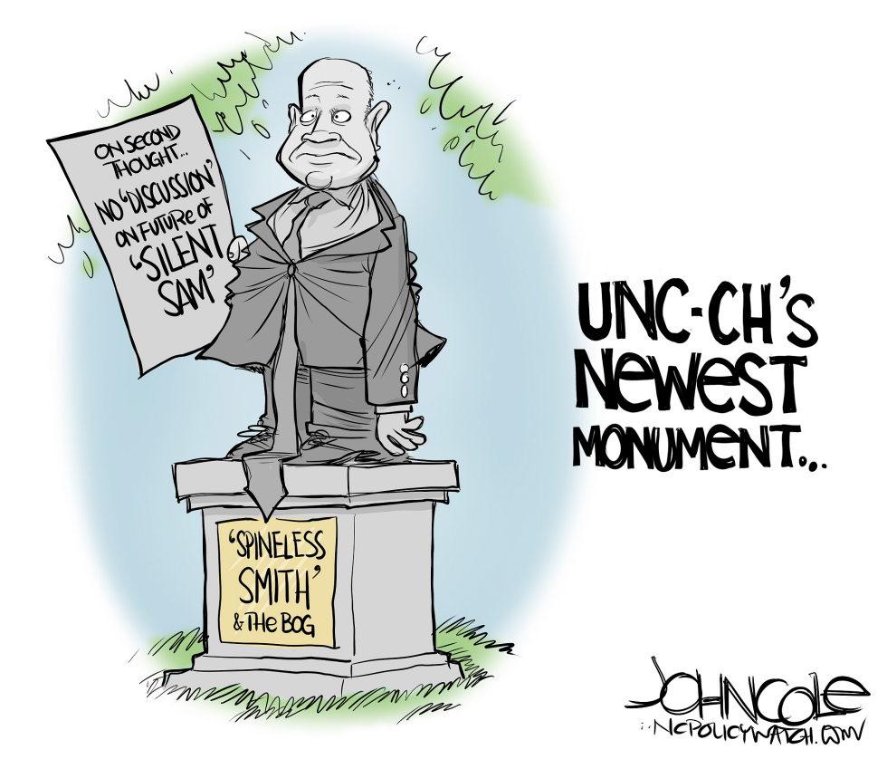  LOCAL NC SILENT SAM AT UNC by John Cole