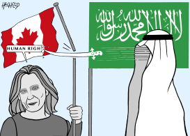 SAUDI ARABIA VS CANADA by Rainer Hachfeld