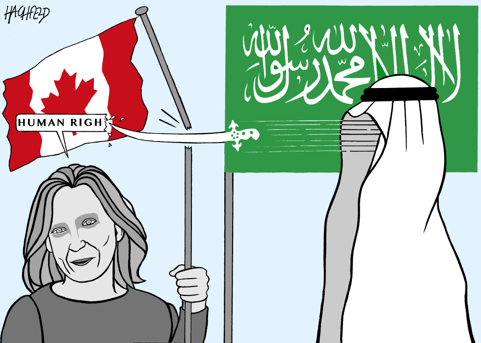  SAUDI ARABIA VS CANADA by Rainer Hachfeld